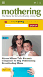 Mobile Screenshot of mothering.com